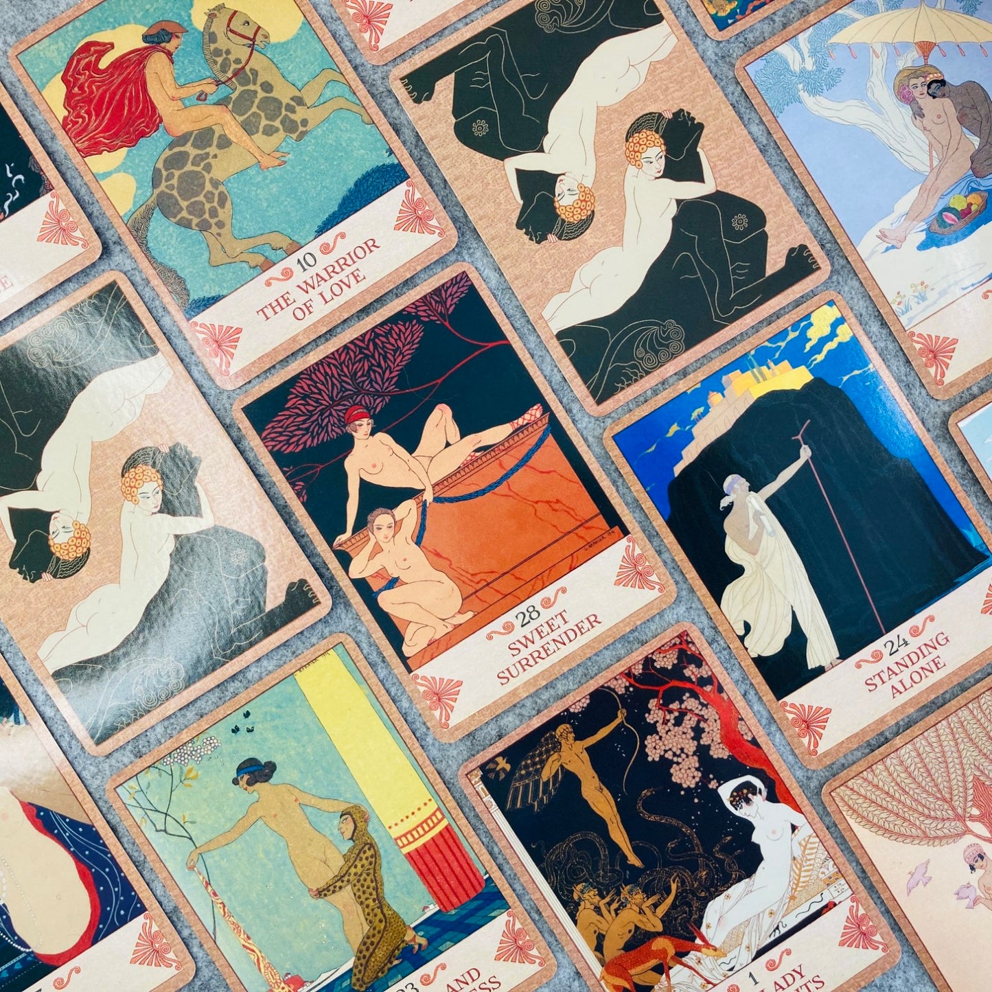 Amor et Psyche Oracle Cards (Rachel Paul, Georges Barbier)