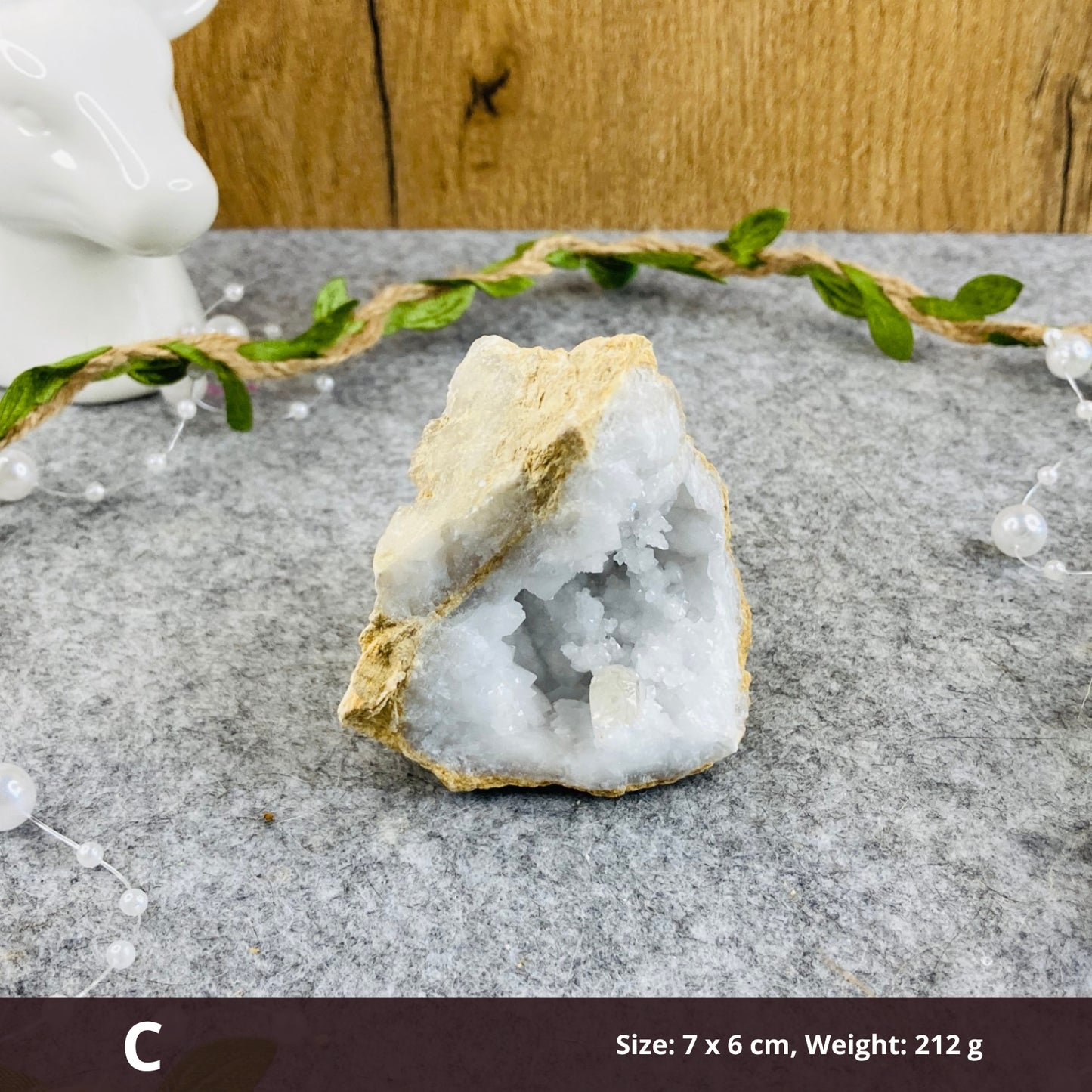 Clear Quartz - Geode