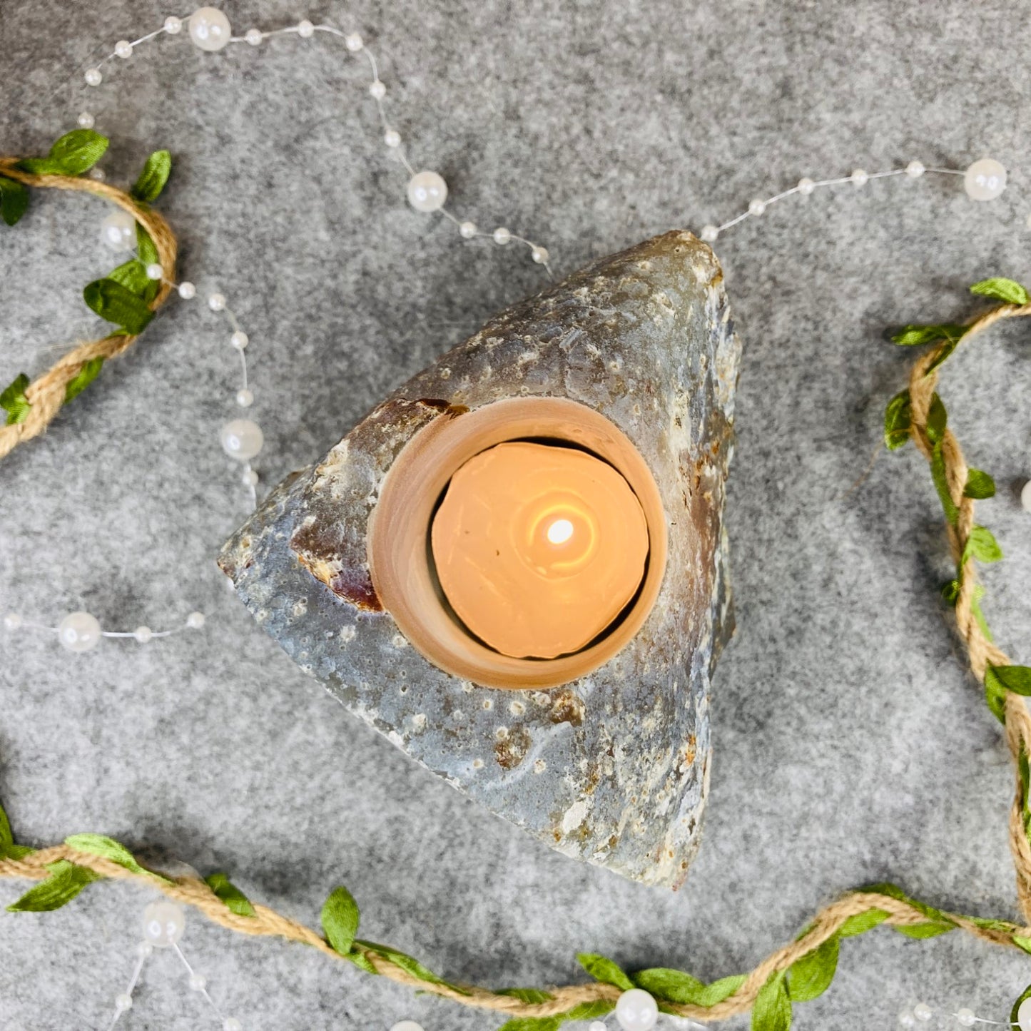 Agate - Candle Holder #01