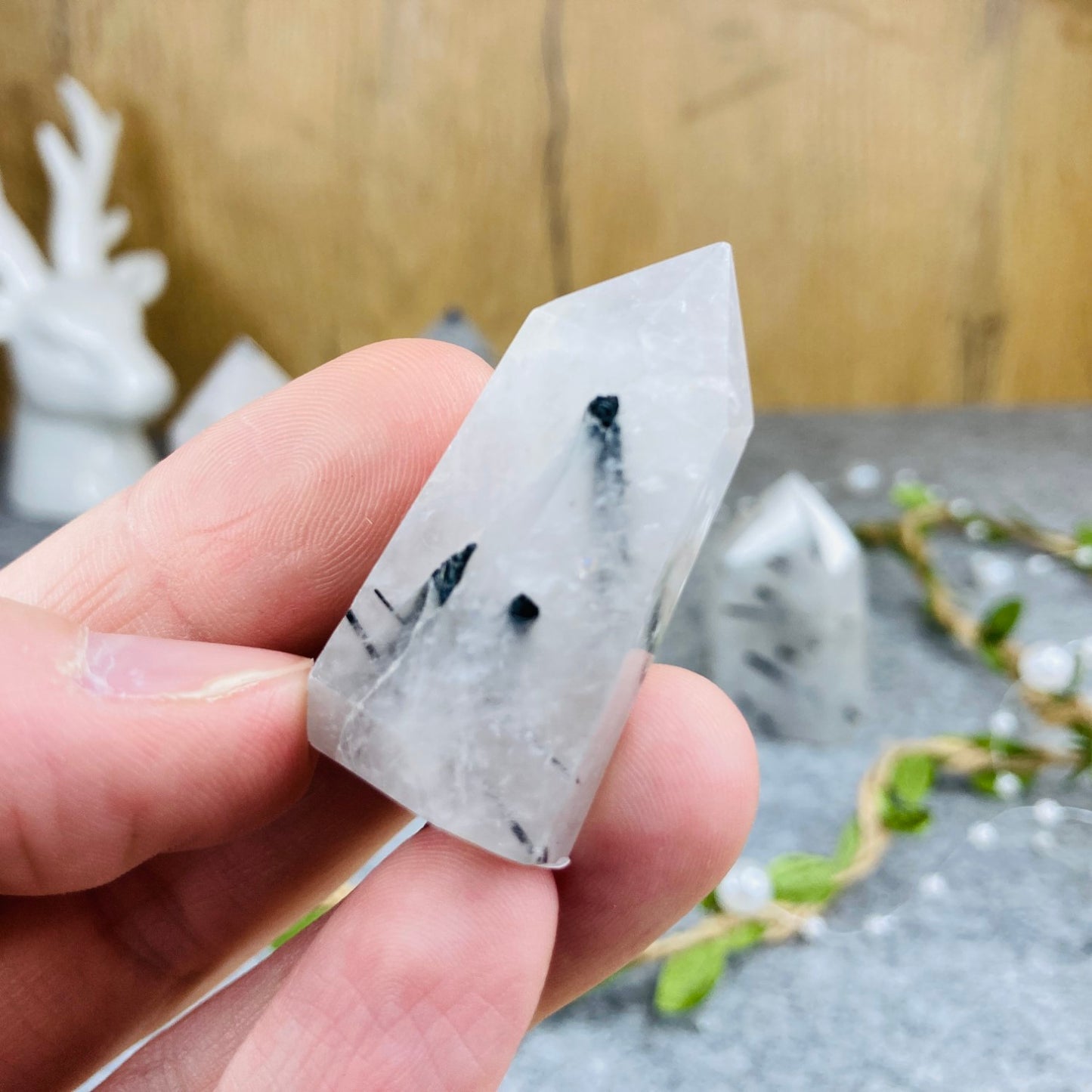 Tourmalinated Quartz - Tower