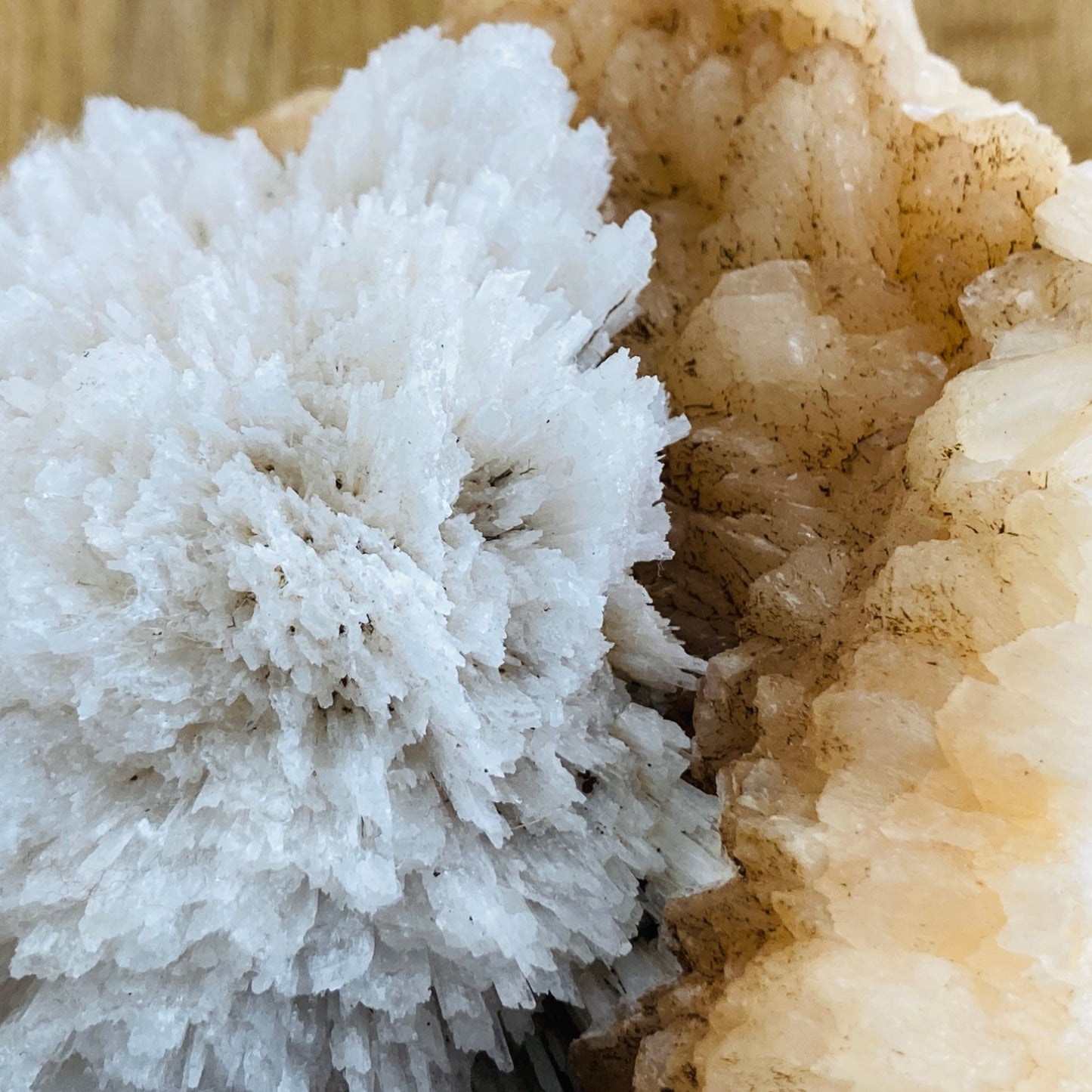 Stilbite with Scolecite #02