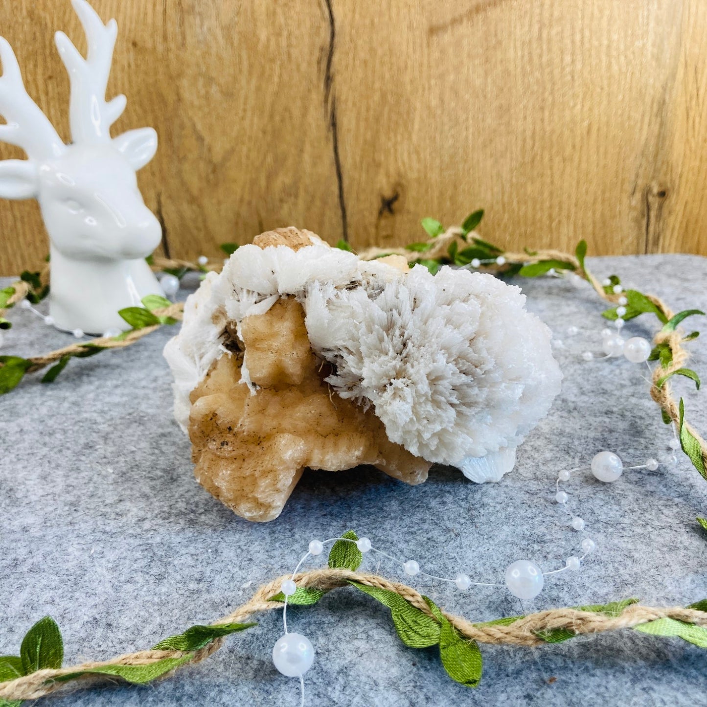 Stilbite with Scolecite #01