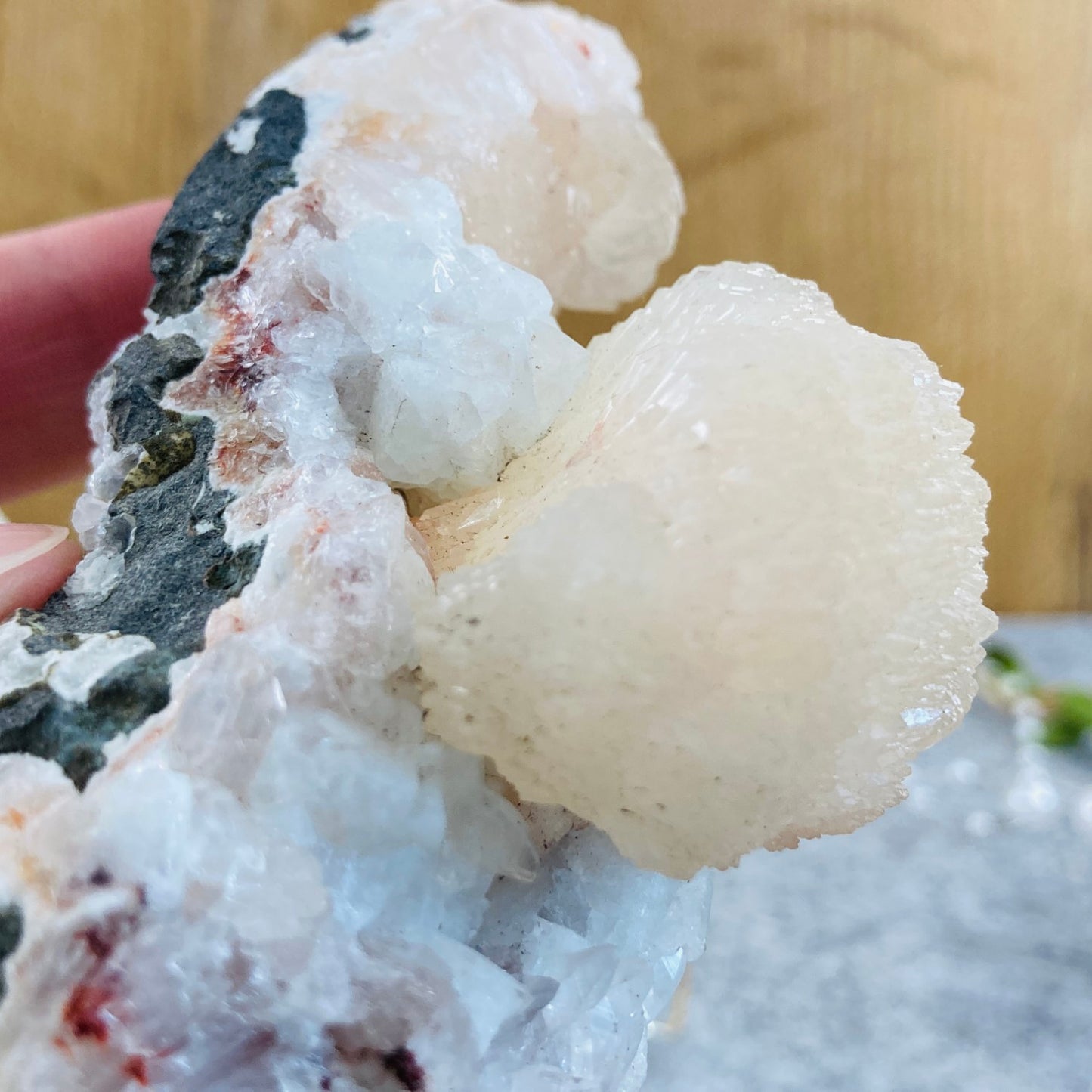 Stilbite with Heulandite and Apophyllite