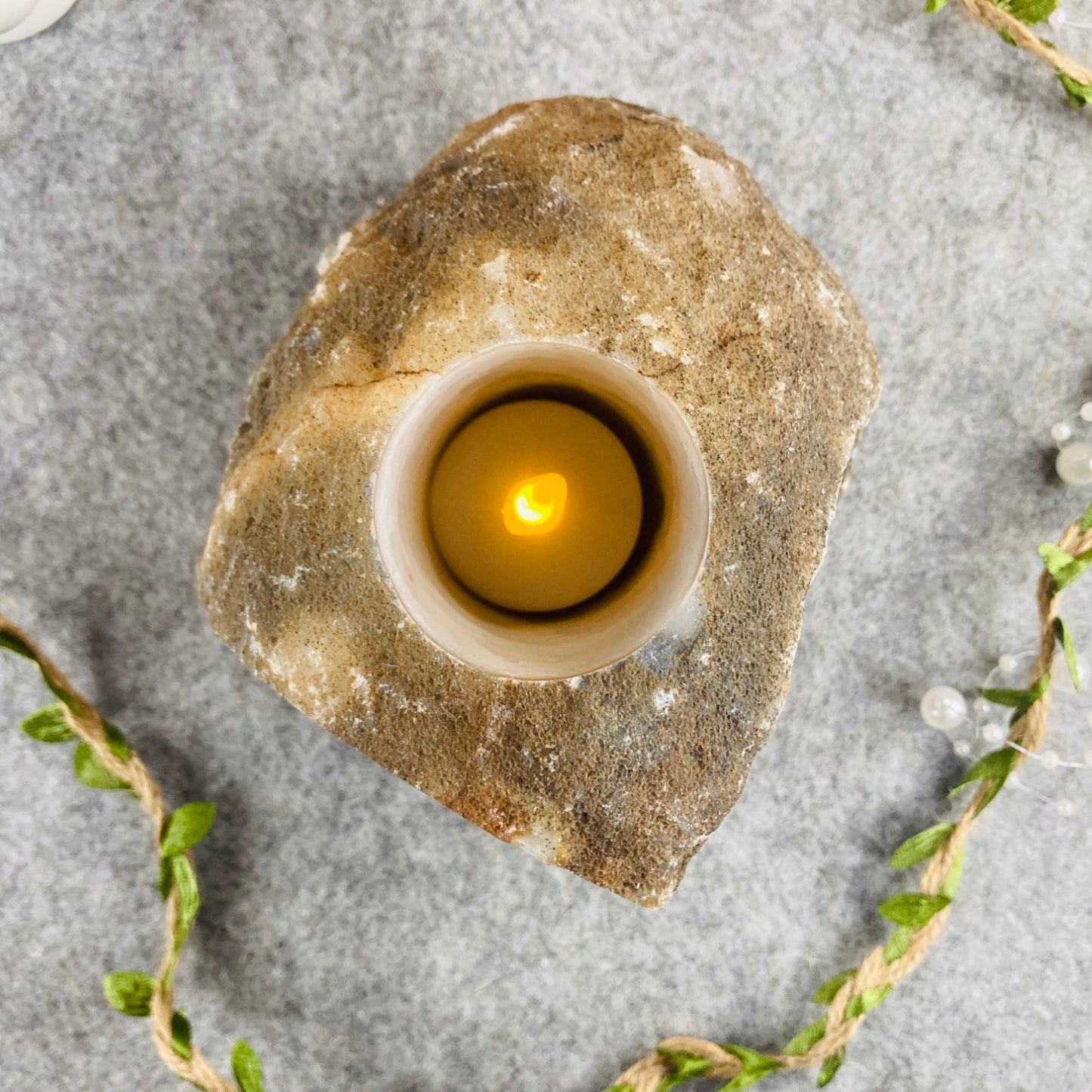 Agate - Candle Holder #07