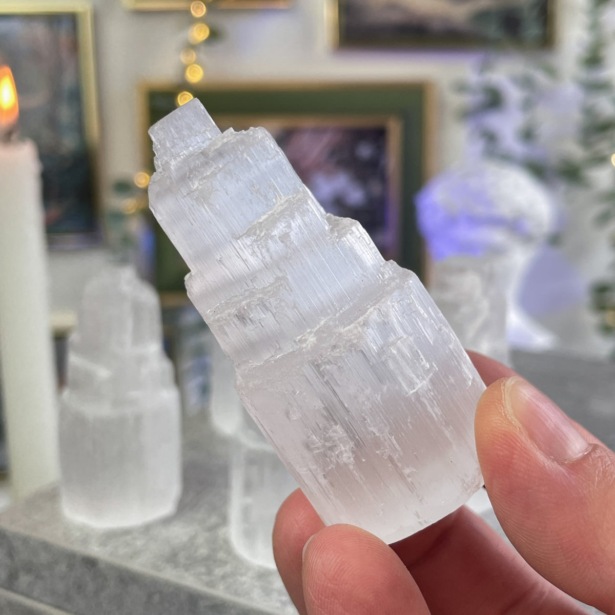 Selenite Tower - Mini