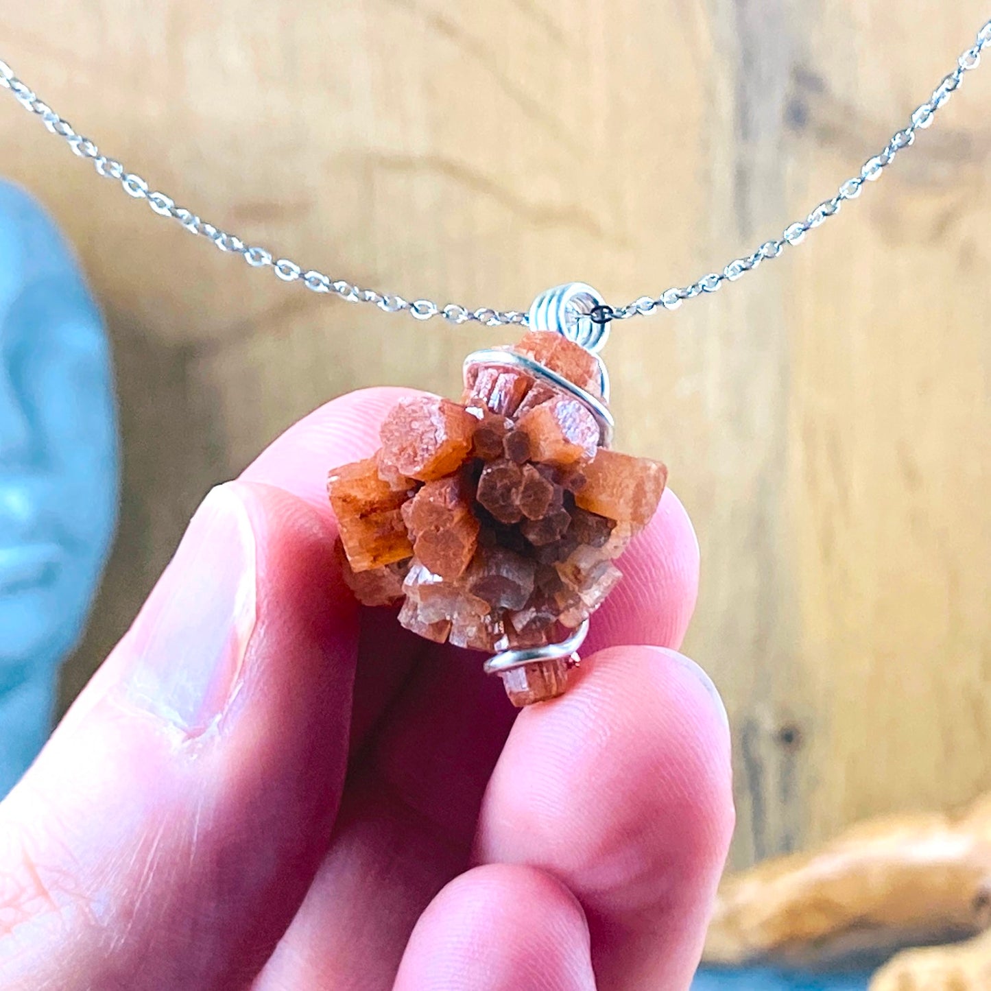 Aragonite Sputnik - Necklace