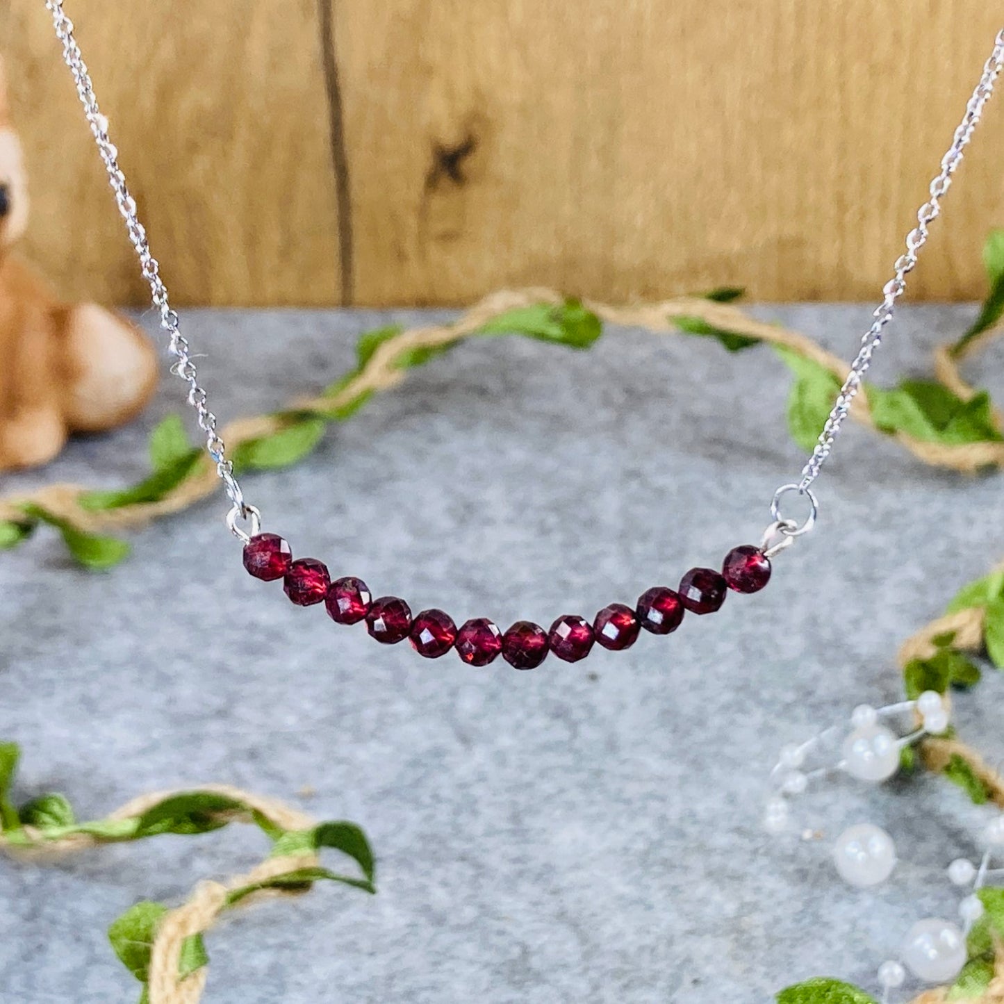 Garnet - Necklace