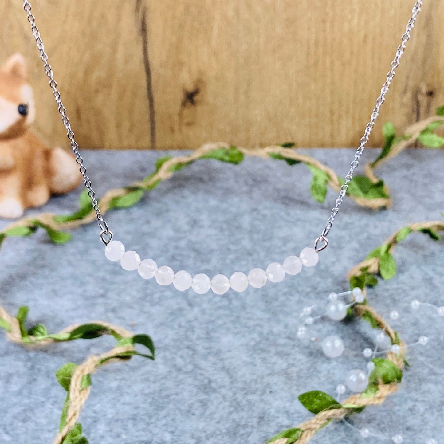 Rose Quartz - Necklace #02