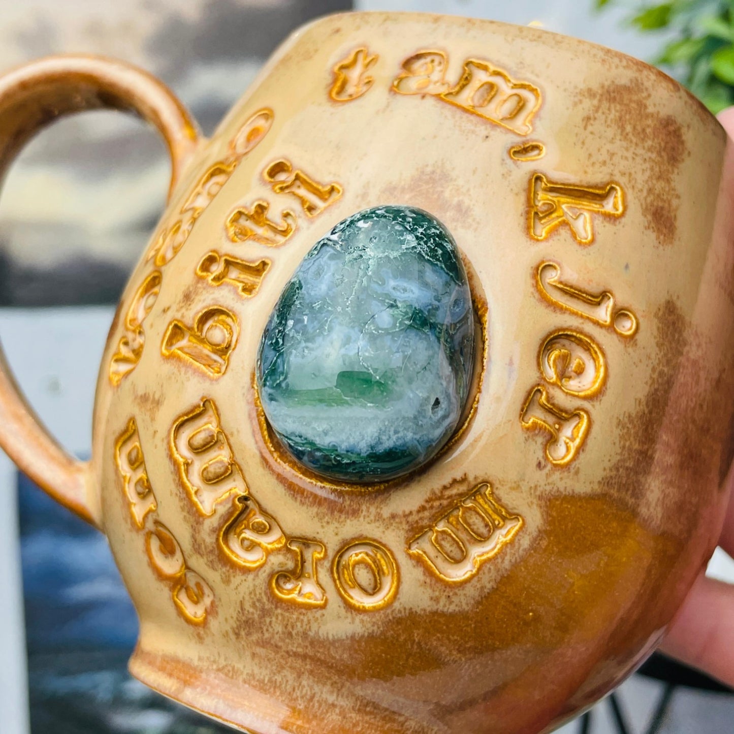 Affirmation mug - Sem točno tam, kjer moram biti #01