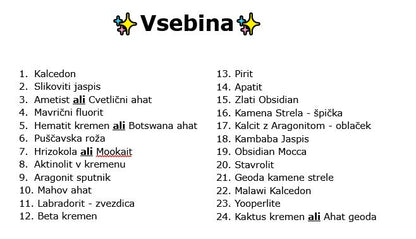 Adventni koledar s kristali ✨