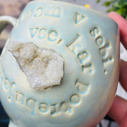 Affirmation mug - Vse, kar potrebujem, že imam v sebi #01