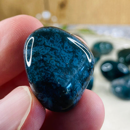 Moss Agate - Tumbled