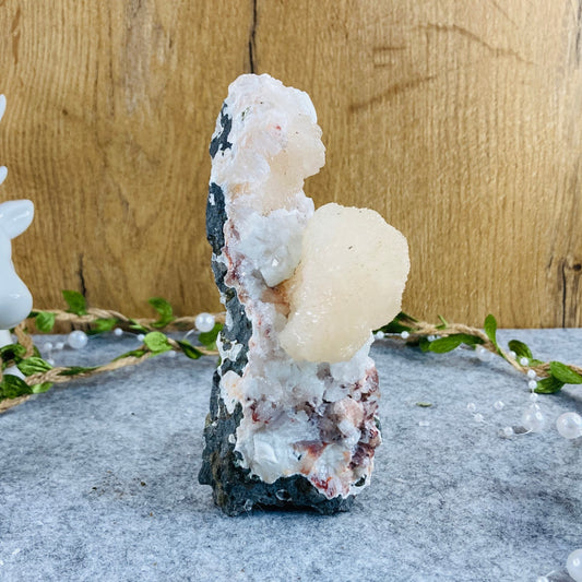 Stilbite with Heulandite and Apophyllite