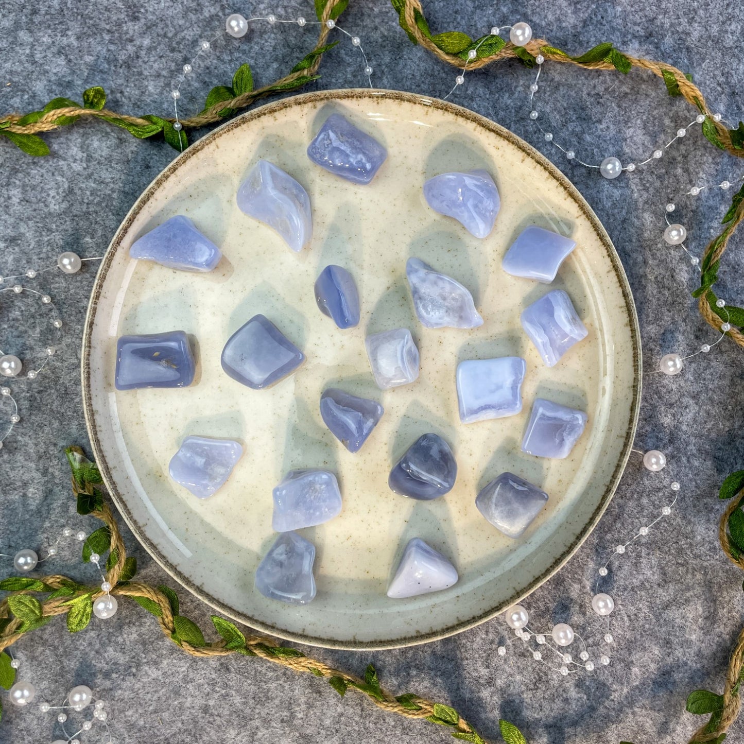 Chalcedony Malawi - Tumbled