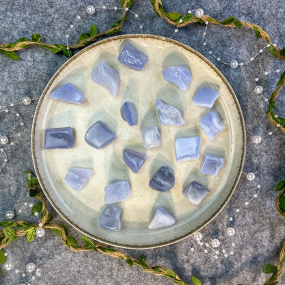 Chalcedony Malawi - Tumbled