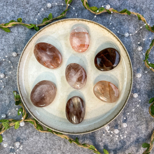 Hematoid Quartz - Palmstone