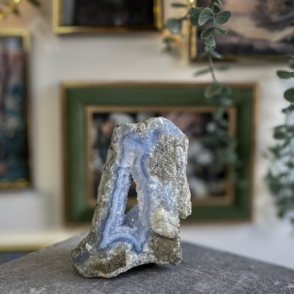 Blue Malawi Chalcedony #08