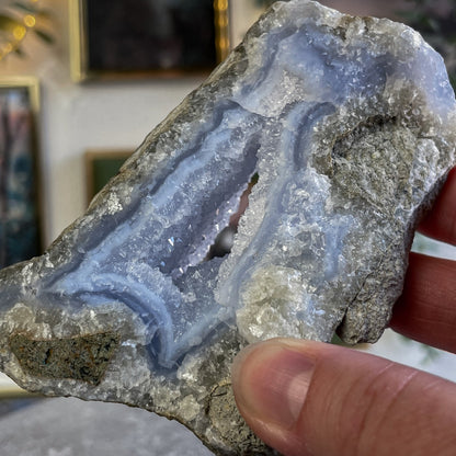 Blue Malawi Chalcedony #08