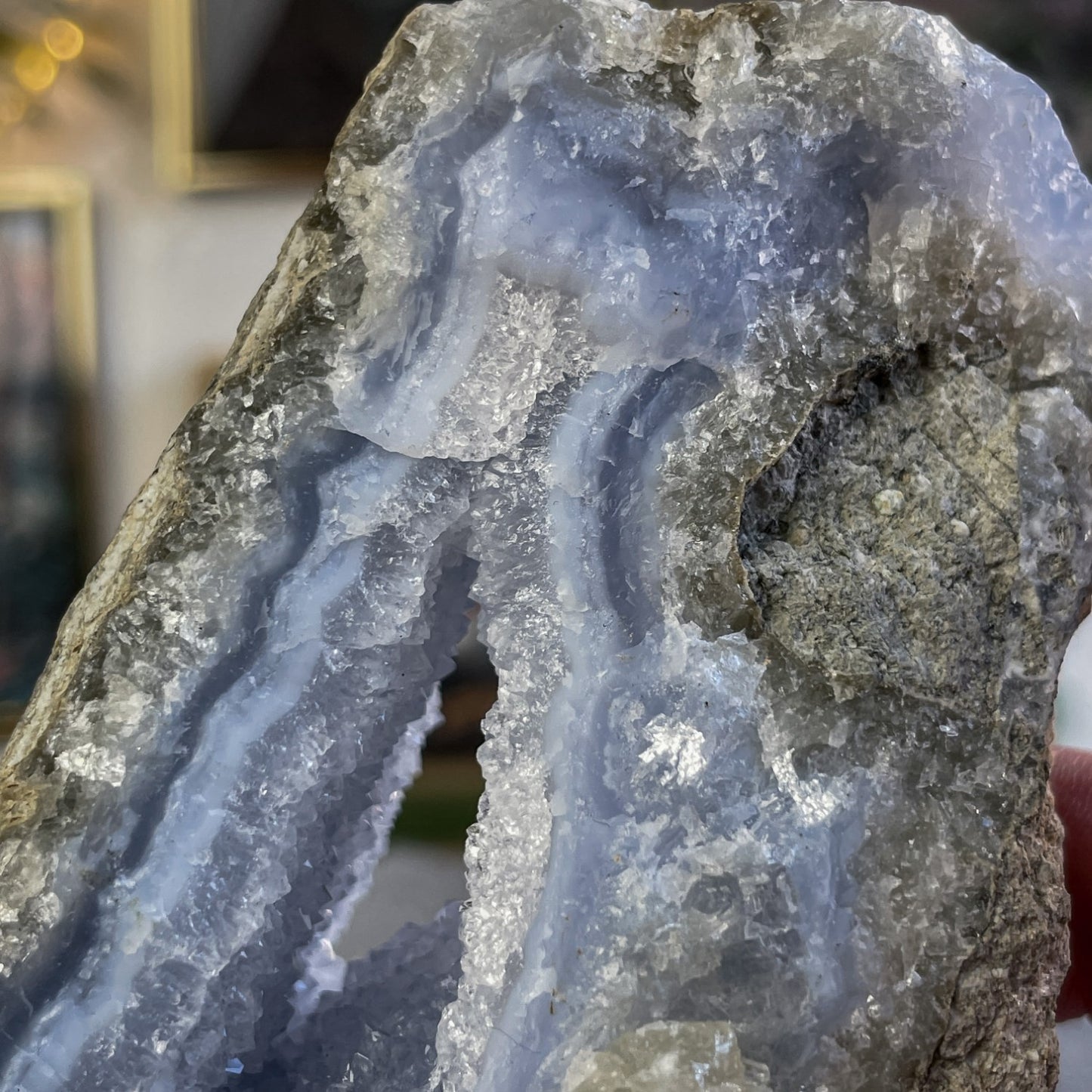 Blue Malawi Chalcedony #08