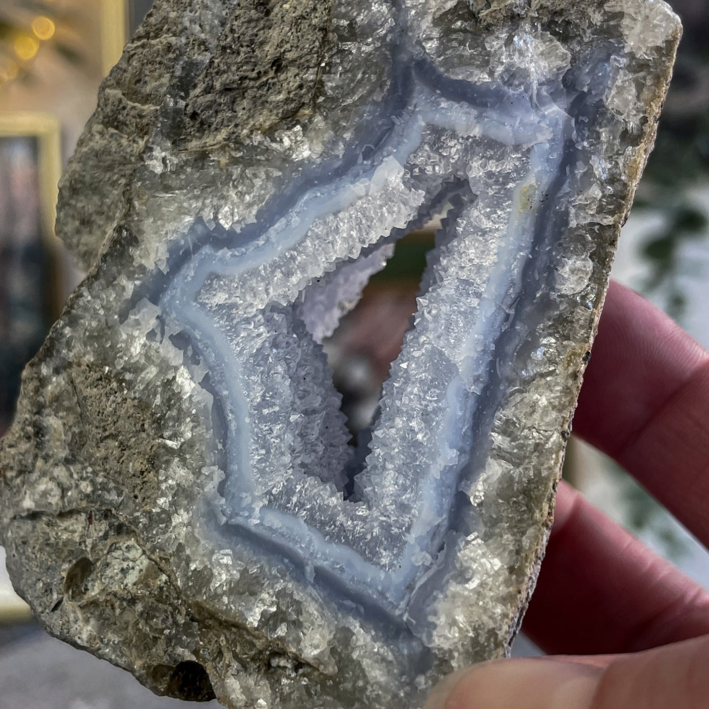 Blue Malawi Chalcedony #08