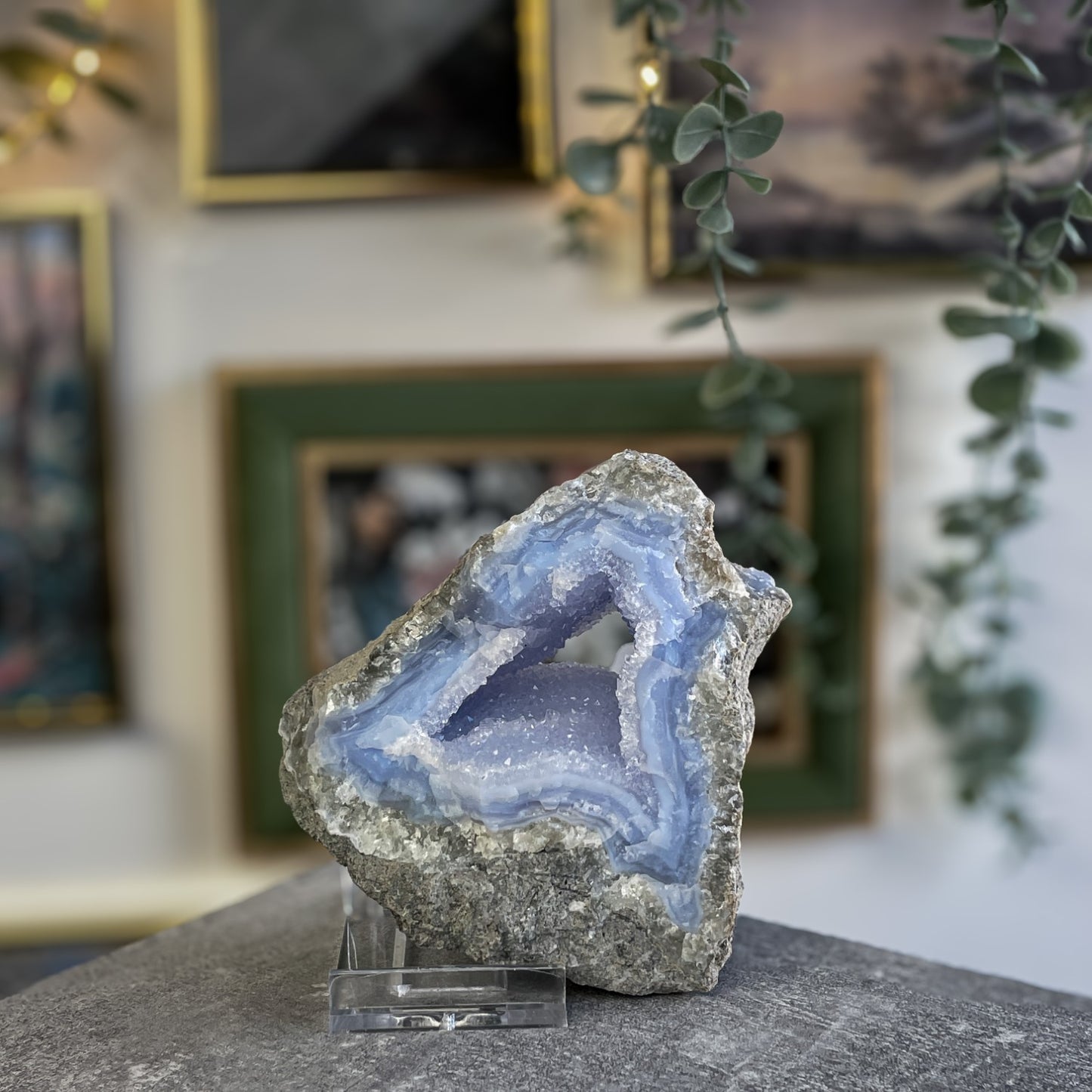 Blue Malawi Chalcedony #06