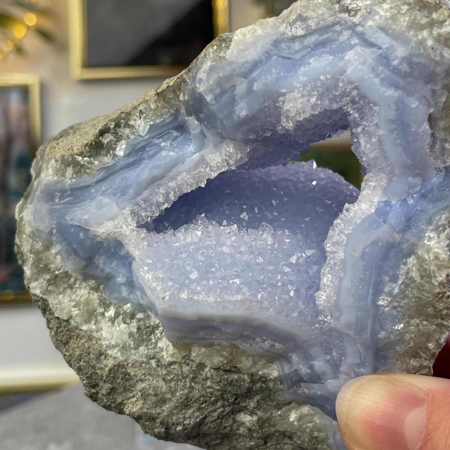 Blue Malawi Chalcedony #06