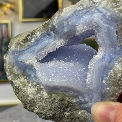 Blue Malawi Chalcedony #06