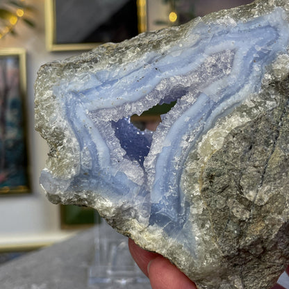 Blue Malawi Chalcedony #06