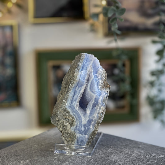 Blue Malawi Chalcedony #07