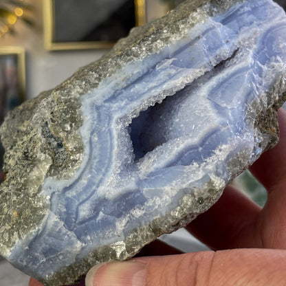 Blue Malawi Chalcedony #07