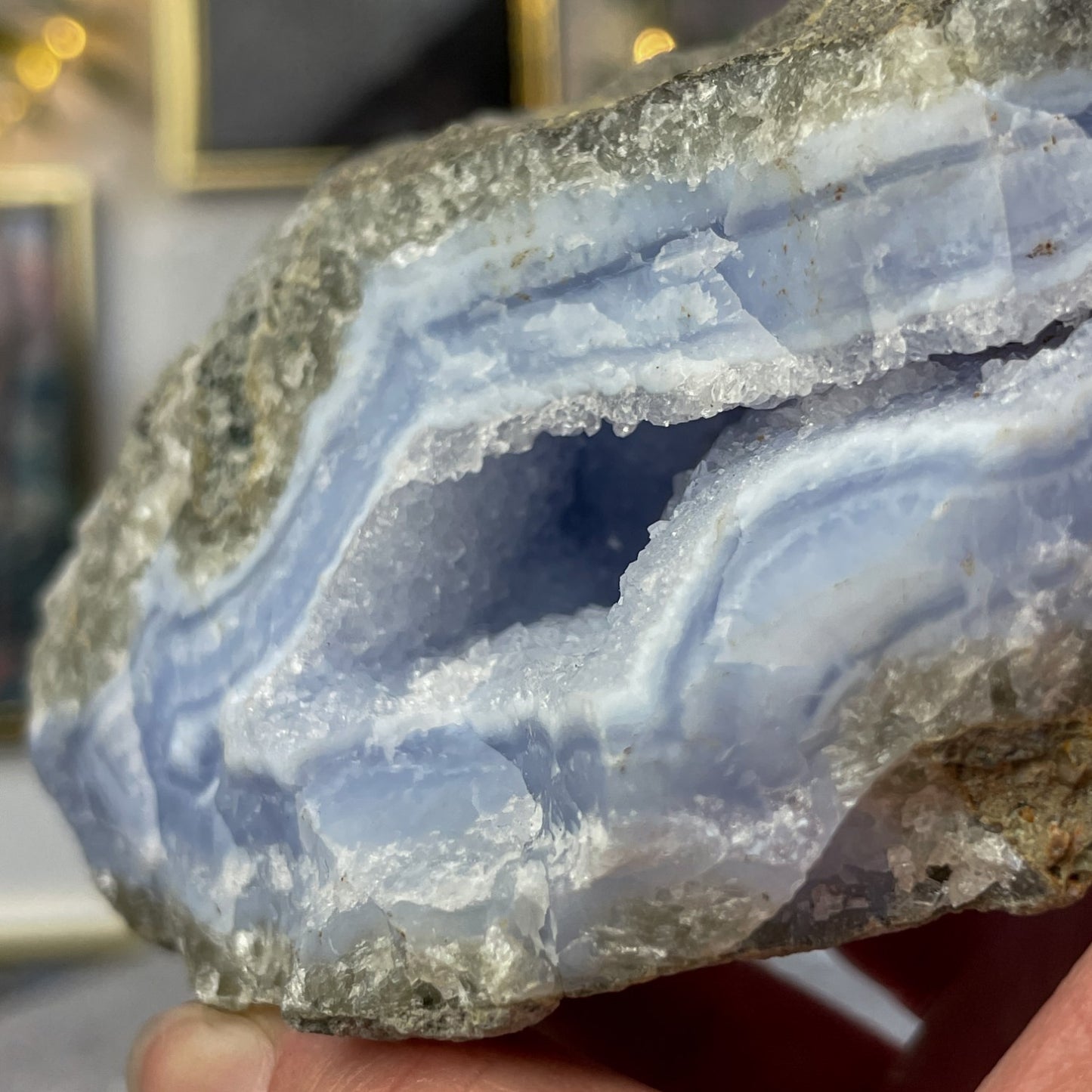 Blue Malawi Chalcedony #07