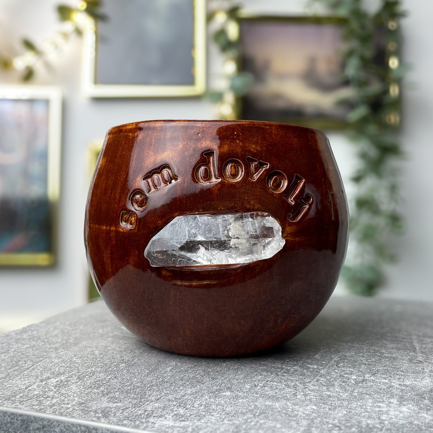 Affirmation mug - Sem dovolj #01