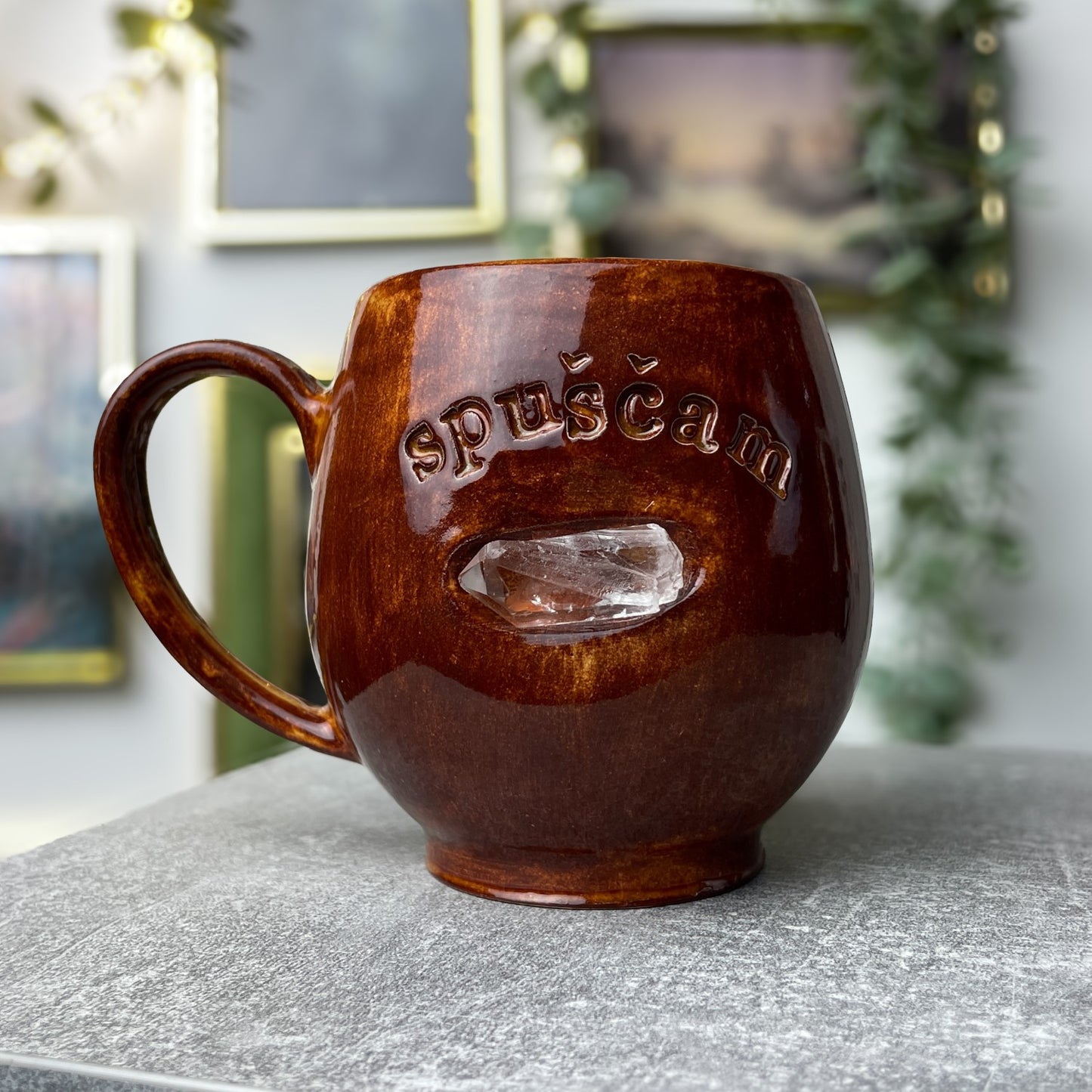 Affirmation mug - Spuščam #01