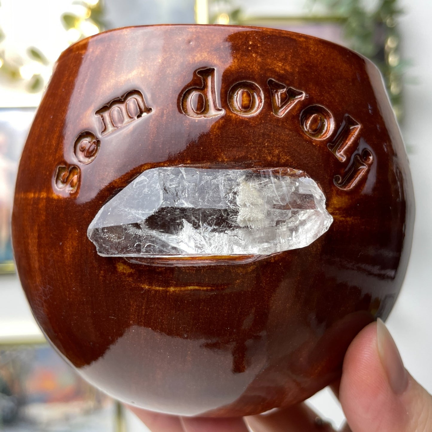 Affirmation mug - Sem dovolj #01
