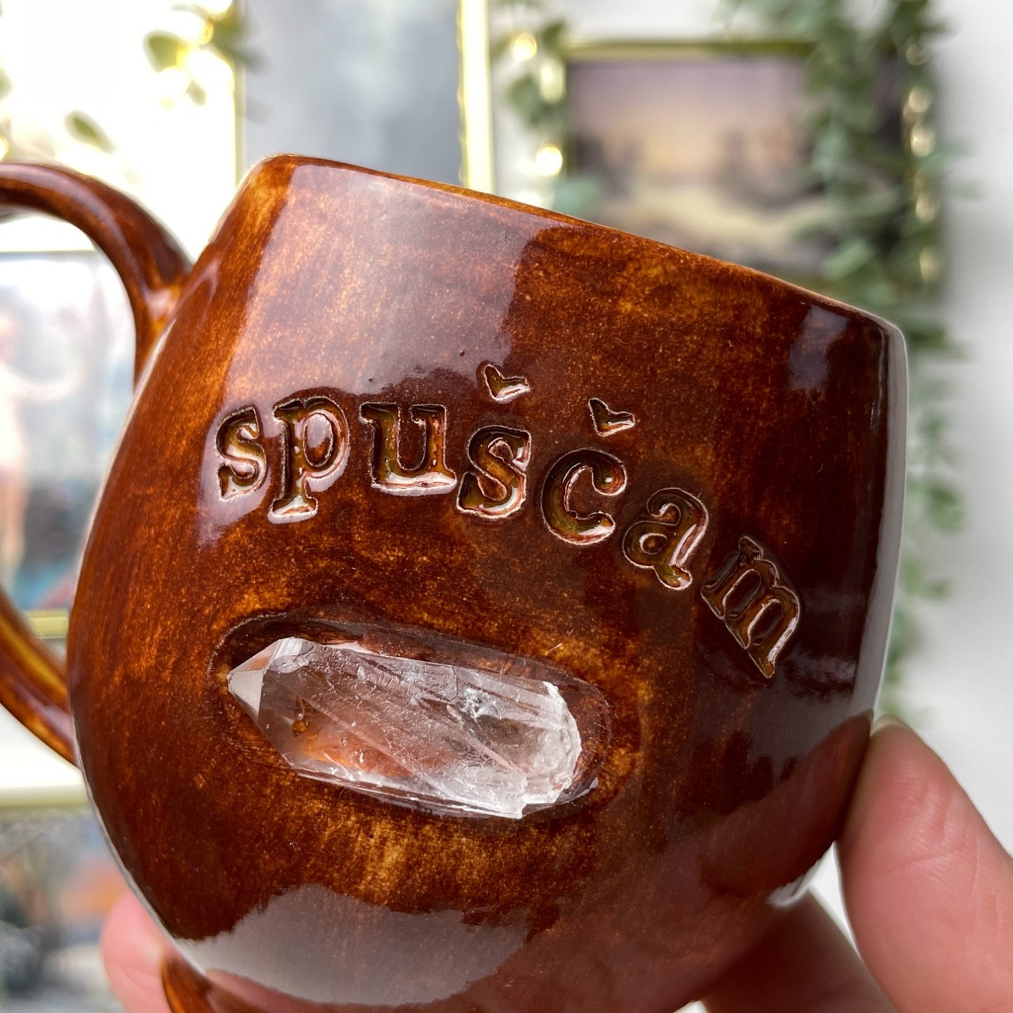 Affirmation mug - Spuščam #01