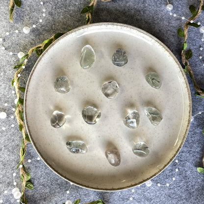 Phantom Quartz with Chloride - Tumbled
