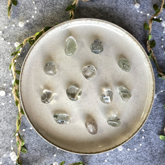 Phantom Quartz with Chloride - Tumbled