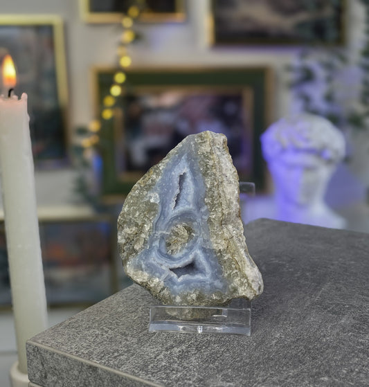 Blue Malawi Chalcedony #11