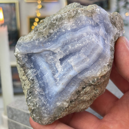 Blue Malawi Chalcedony #10