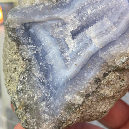 Blue Malawi Chalcedony #10