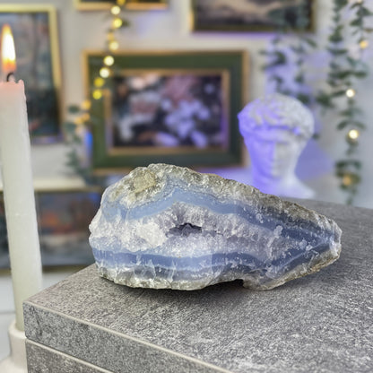 Blue Malawi Chalcedony #09