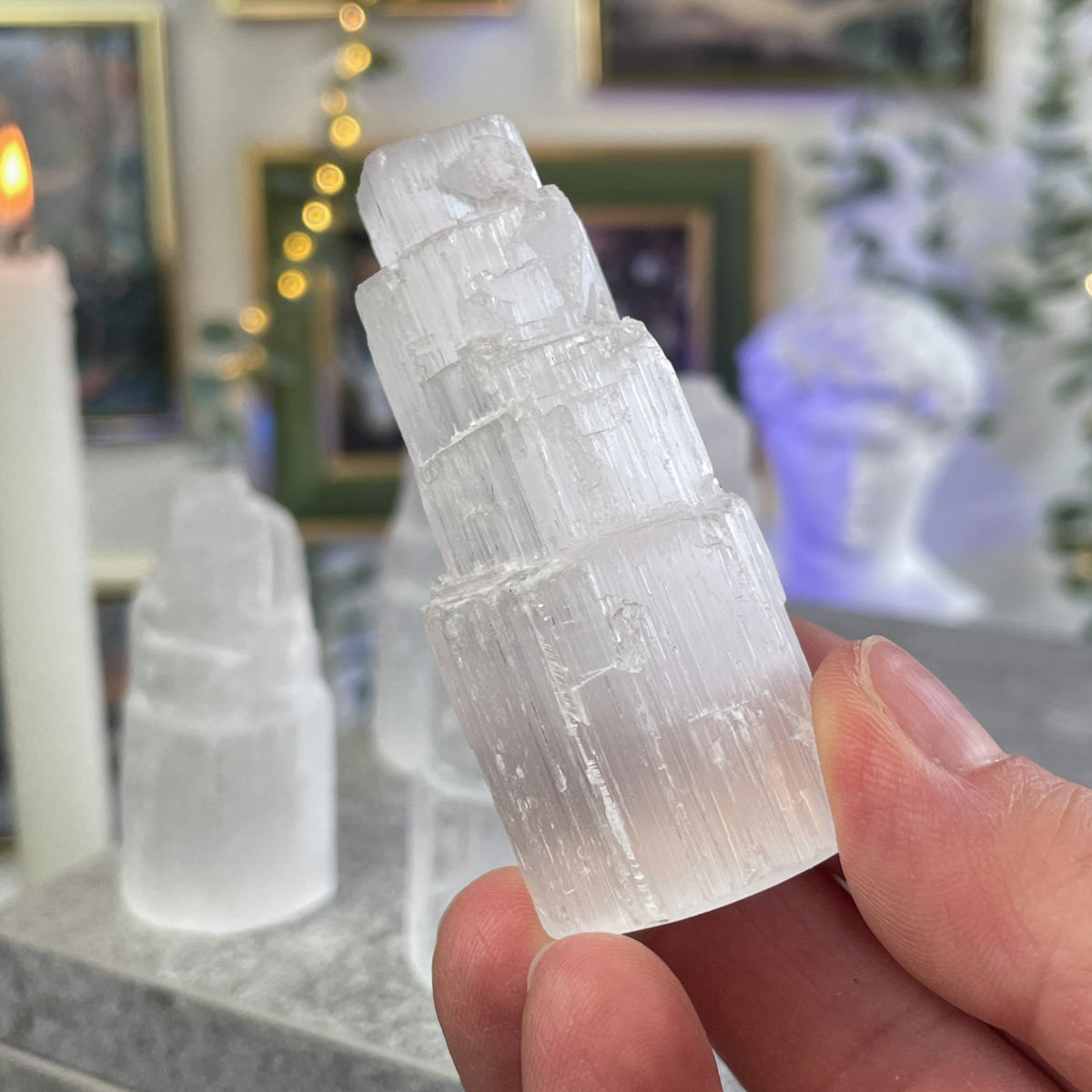 Selenite Tower - Mini
