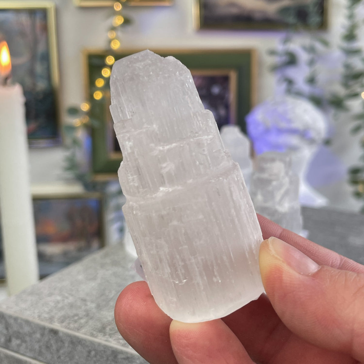 Selenite Tower - Mini