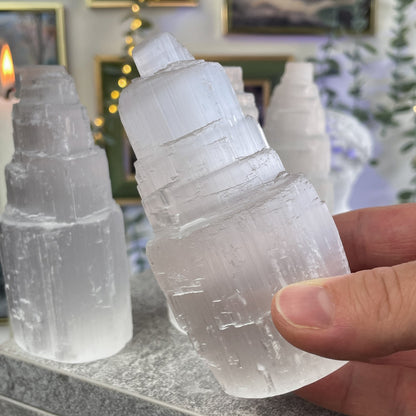 Selenite Tower - Medium