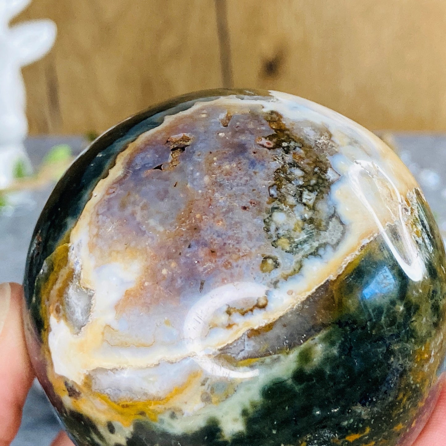 Ocean Jasper - Sphere #03