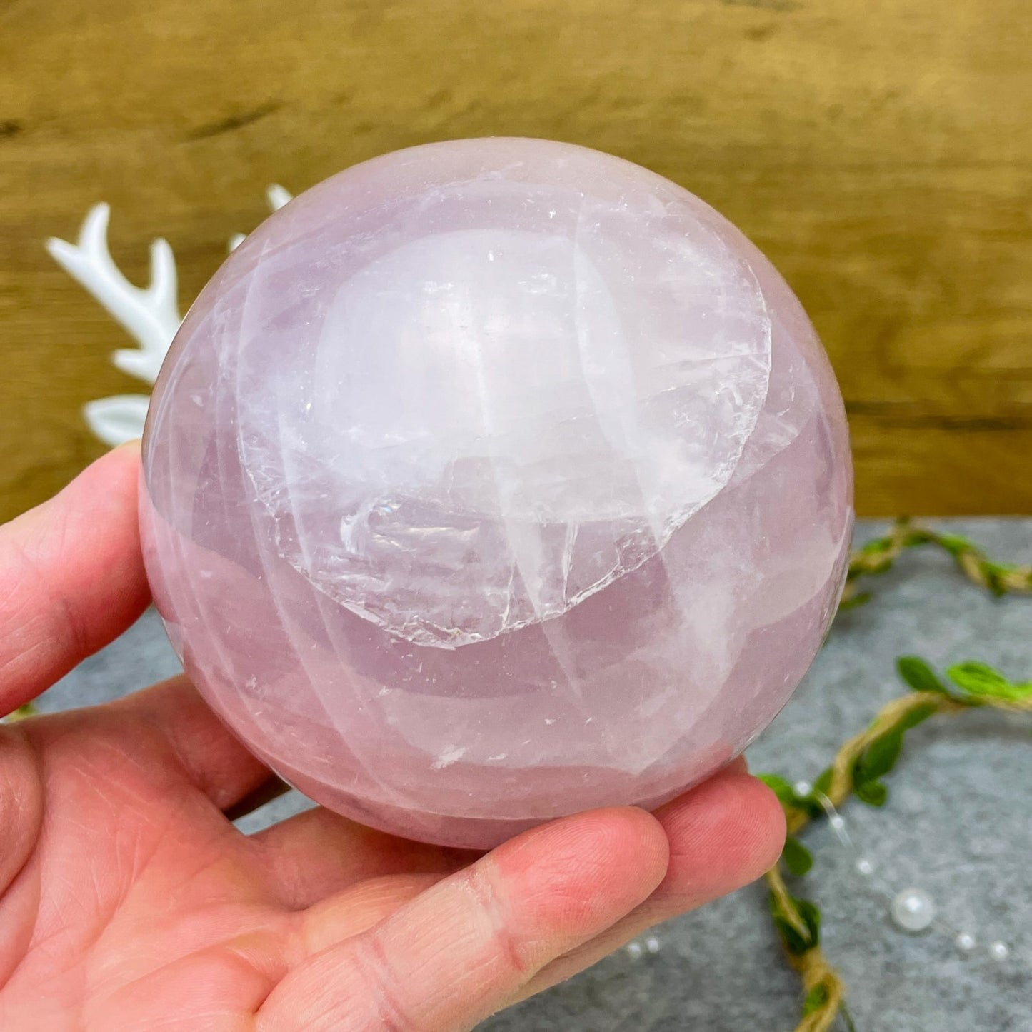 Rose Quartz - Sphere #01