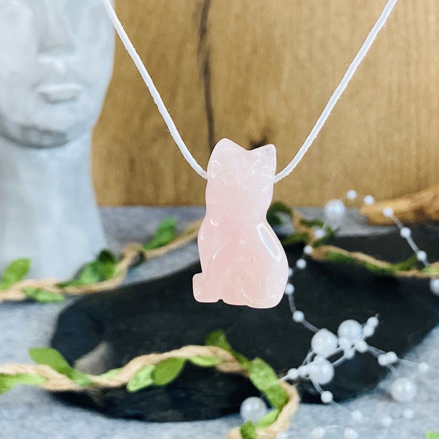 Cat Pendatn - 10 Different Crystals