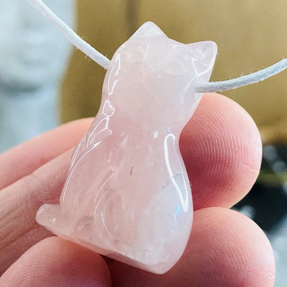 Cat Pendatn - 10 Different Crystals