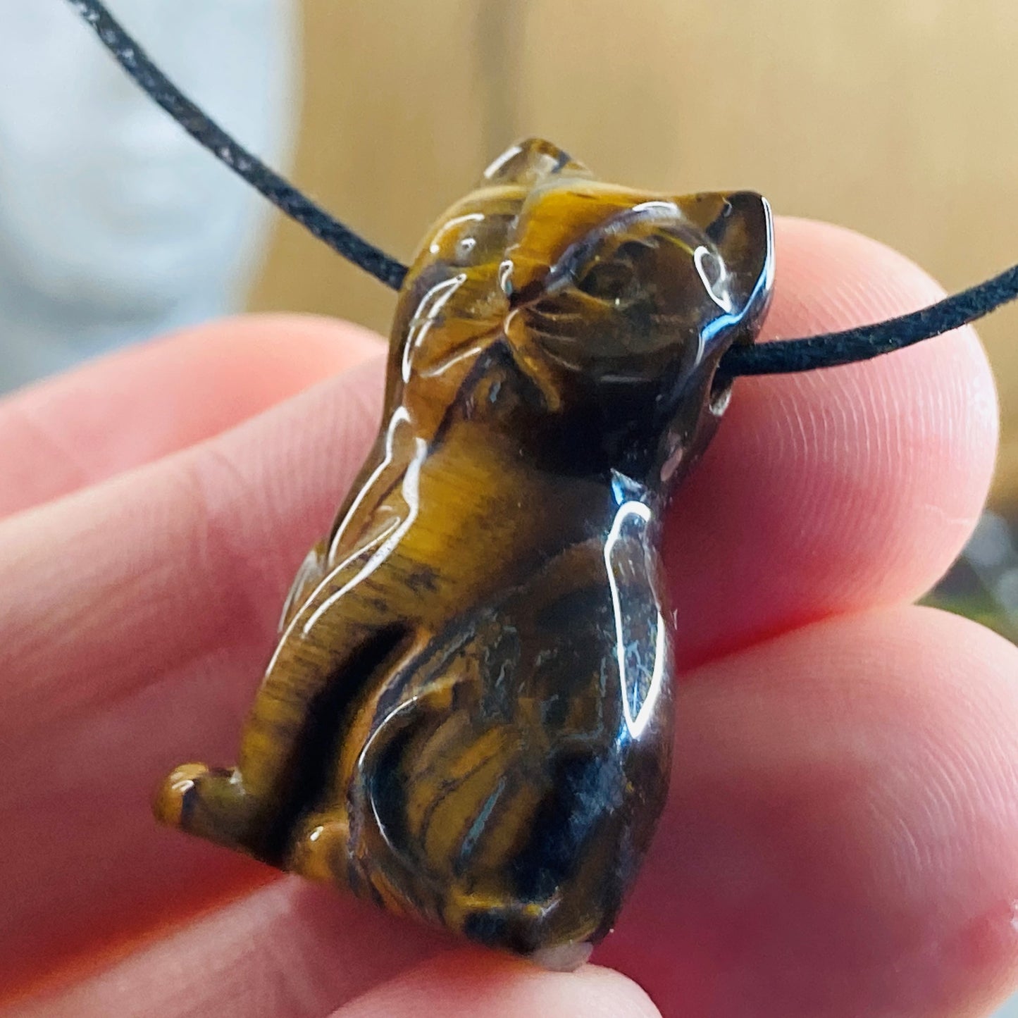 Cat Pendatn - 10 Different Crystals