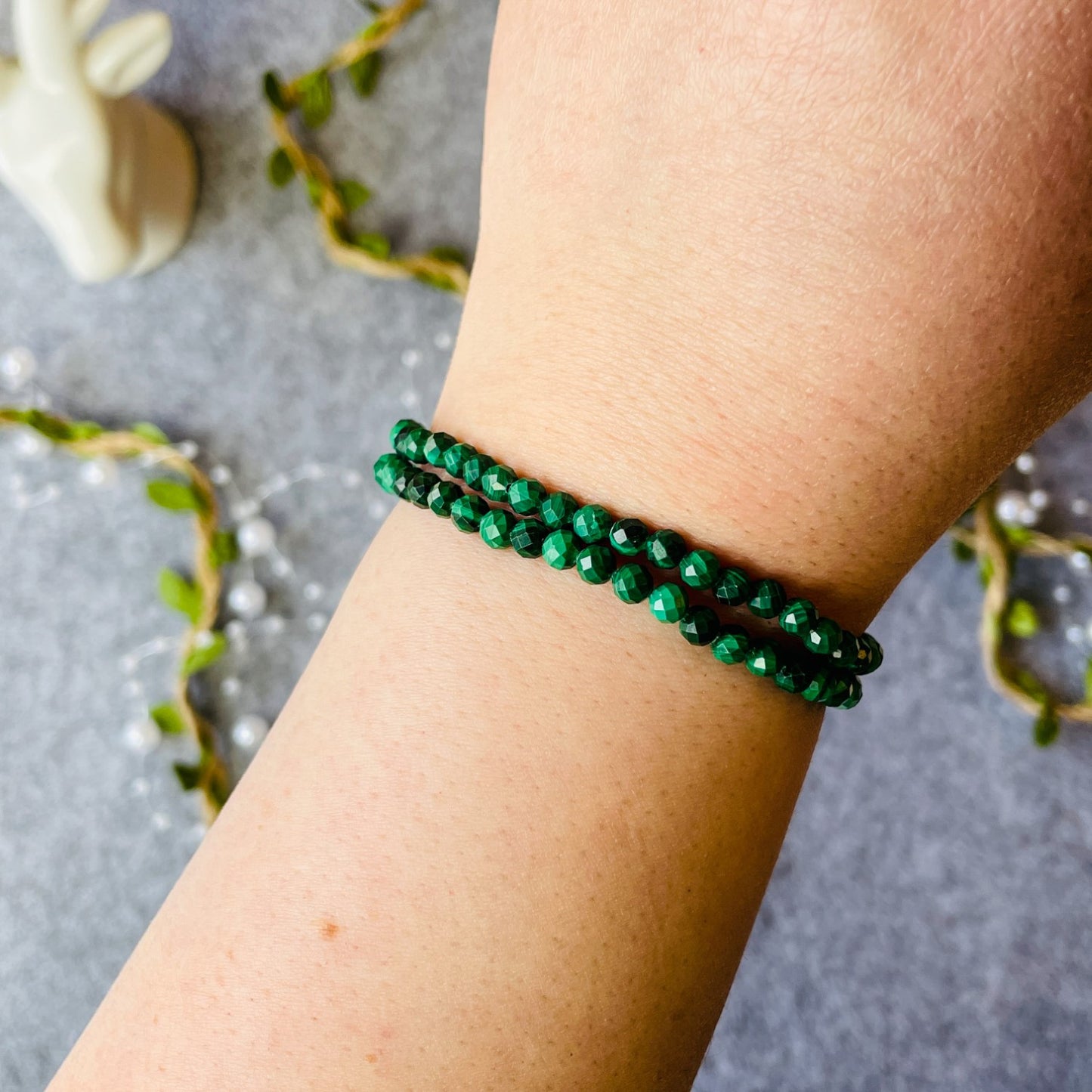Malachite - Bracelet (4 mm)